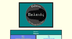 Desktop Screenshot of palaeos.com